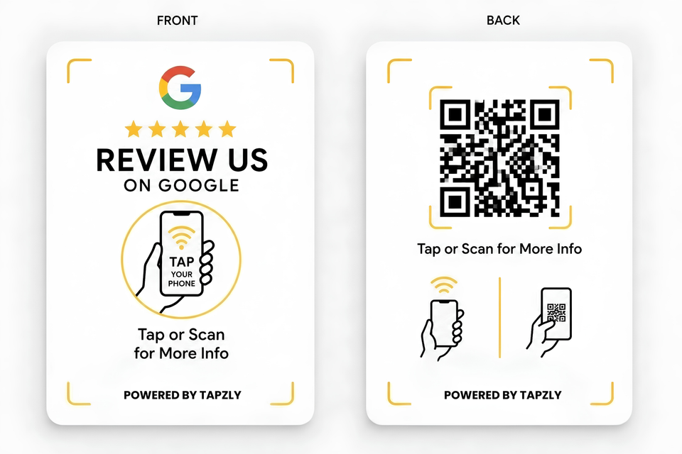 GOOGLE REVIEW CARD