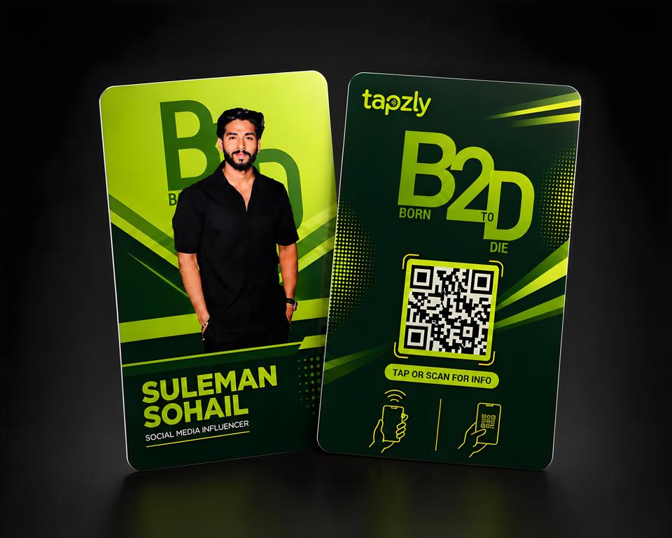 TAPZLY CUSTOM CARD